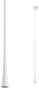 REDO Group 01-1759 Ito, bílé závěsné svítidlo, 7W 3000K, průměr 3,2cm, výška 80cm