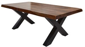 Konferenční stolek ZONA 110 cm - palisandr, přírodní