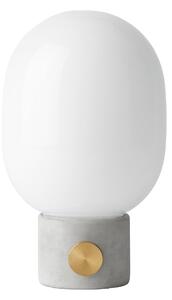 AUDO COPENHAGEN Stolní lampa JWDA Concrete, Light Grey / Brass