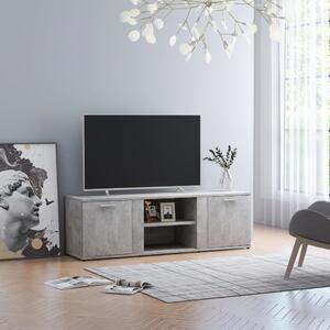 TV stolek Berkley - 120 x 34 x 37 cm | betonově šedý