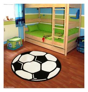 Dětský koberec Hanse Home Football, ⌀ 200 cm