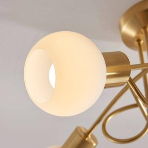 Lindby - Elaina 5 Stropní Lampa Brass/OpalLindby - Lampemesteren