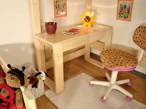 Dětský rostoucí psací stůl z masivu pro děti JUNI (rostoucí psací stůl z masivu pro děti JUNI)
