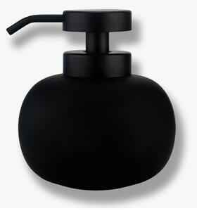 Černý keramický dávkovač mýdla 200 ml Lotus – Mette Ditmer Denmark