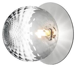 Nuura - Liila 1 Large Nástěnné Svítidlo Lamp/Stropní Lampa Light Silver/Optic ClearNu - Lampemesteren