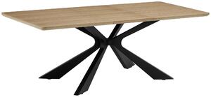 JÍDELNÍ STŮL, černá, barvy dubu, 160-210/90/76 cm P & B - Jídelní stoly, Online Only