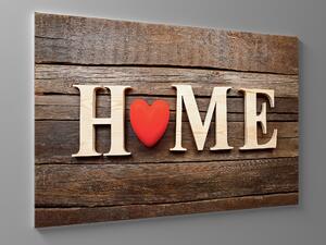 Liox Obraz Home & Love Rozměr: 100 x 65 cm