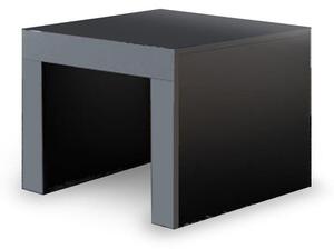 Konferenční stolek Tess - čtvercový (černá)