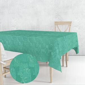 Ervi dekorační ubrus na stůl obdélníkový - Estella listy zelená