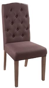 Jedálenská stolička KASTLE - hnedá