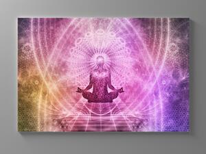 Liox Obraz jóga čakry Rozměr: 60 x 40 cm
