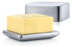 Nerezová dóza na máslo Blomus Basic, máslo o hmotnosti 250 g