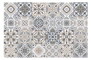 Sada 24 nástěnných samolepek Ambiance Decal Tiles Azulejos Giacomo, 10 x 10 cm