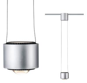 Paulmann 95520 Aldan, závěs pro Urail systém, 13W LED 2700K stmívatelné, matný chrom, výška 8,5cm