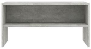 TV stolek Basic - 80x40x40 cm | betonově šedý