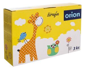 Orion 3dílná dětská jídelní sada Žirafa