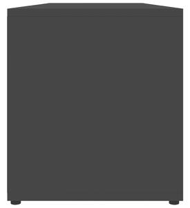 TV stolek Macq - černý s vysokým leskem | 120x34x37 cm