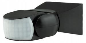 ECOLIGHT PIR Pohybový Senzor 220 - 240V AC Nastavitelný Voděodolný IP65 Max. 300W Černý