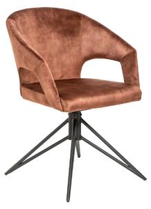 Jedálenská stolička EVERLASTING - hnedá