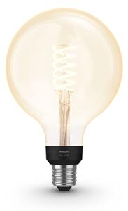 LED Stmívatelná žárovka Philips Hue WHITE FILAMENT G125 E27/7W/230V 2100K