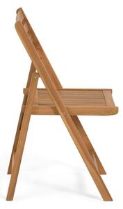 Skládací zahradní židle z akáciového dřeva Kave Home Daliana