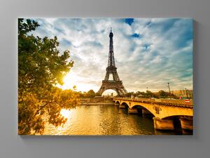 Liox Obraz Paříž Eiffelova věž Rozměr: 40 x 25 cm