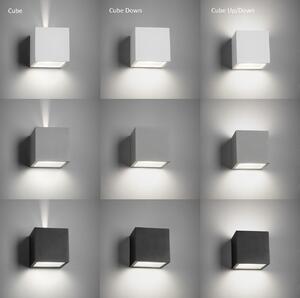 Light-Point - Cube Venkovní Nástěnné Svítidlo Up/Down Black - Lampemesteren
