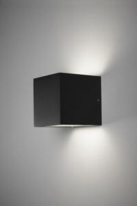 Light-Point - Cube Venkovní Nástěnné Svítidlo Up/Down Black - Lampemesteren