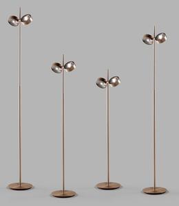 Light-Point - Orbit Stojací Lampa Touchless Rosegold - Lampemesteren