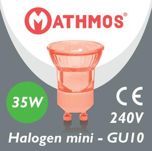 Mathmos B507 žárovka pro lávovou lampu Astro, 35W halogen GU10 mini