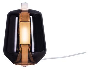 Prandina - Luisa T1 Stolní Lampa 2700K Smoked Grey/Brass - Lampemesteren