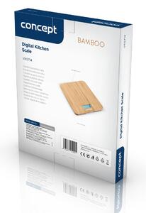 Concept VK5714 digitální kuchyňská váha BAMBOO