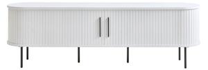 Bílý TV stolek 180x56x45 cm Nola – Unique Furniture
