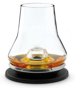 Degustační sklenička na whisky s chladícím podstavcem