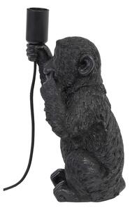 Černá stolní lampa (výška 34 cm) Monkey – Light & Living