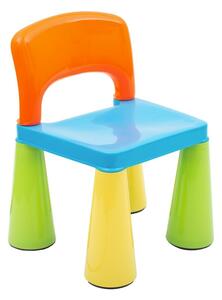 New Baby Dětská sada stolečku a židliček 3 ks, barevná
