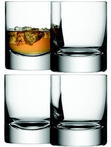 LSA Bar sklenice na whisky 250ml, set 4ks, Handmade