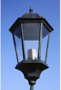 Zahradní lampa Brighton se 3 rameny, 230 cm, tmavě zelená / černá