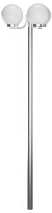 Vysoká zahradní lampa se 3 svítidly 220 cm