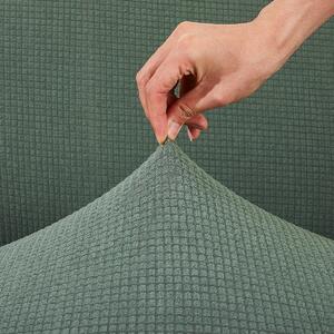 Napínací potah na sedačku Magic clean zelená, 190 - 230 cm