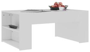 Konferenční stolek Mitchell - bílý - 100 x 60 x 42 cm | dřevotříska