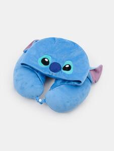 Sinsay - Cestovní polštář s kapucí Stitch - modrá