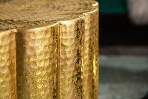 Konferenční stolek LIQUIDE 60 cm - zlatá