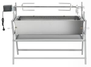 Rotisserie železo a nerezová ocel grilovací jehla