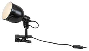 Rabalux 3092 Flint stolní lampa s klipem, černá
