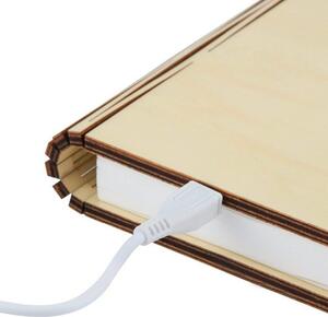 Rozkládací světlo "Smart Book" mini, javor - Gingko