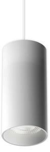 LED2 3251431D Luky Z, bílý závěsný váleček, 20W LED 3000K DALI, výška 19,2cm