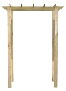 Besídka / růžový oblouk 150x60x204 cm impregnované dřevo
