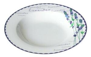 Toro Keramický hluboký talíř Levandule, 21,5 cm