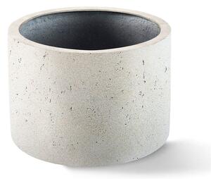 Grigio Válec, květináč Barva květináče: Antique White, Rozměry: 48x32 cm